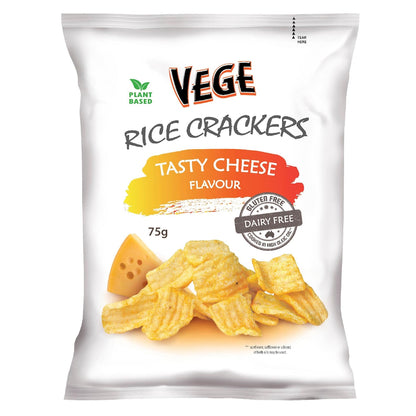 Vege Chips Rice Crackers Cheese 75g