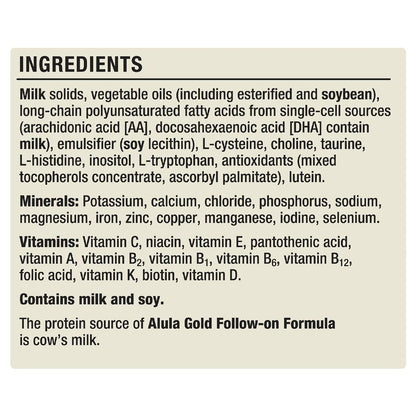 Alula Gold Follow-on 6-12 Months Formula 900g