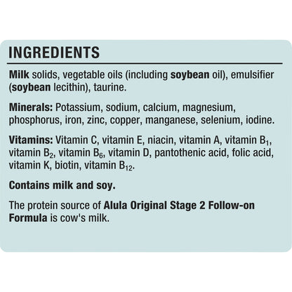 Alula Gentle Stage 2 Follow-on Formula 6-12 Months 900g