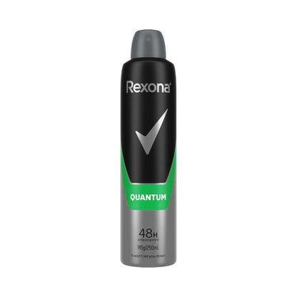 Rexona Men Deodorant 48hr Aerosol Quantum - 250mL
