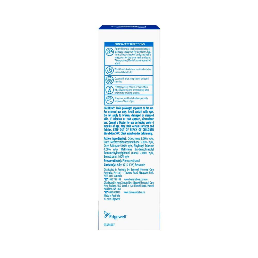 Banana Boat Ultra Light Face Fluid Sunscreen Lotion Spf50+ - 50mL