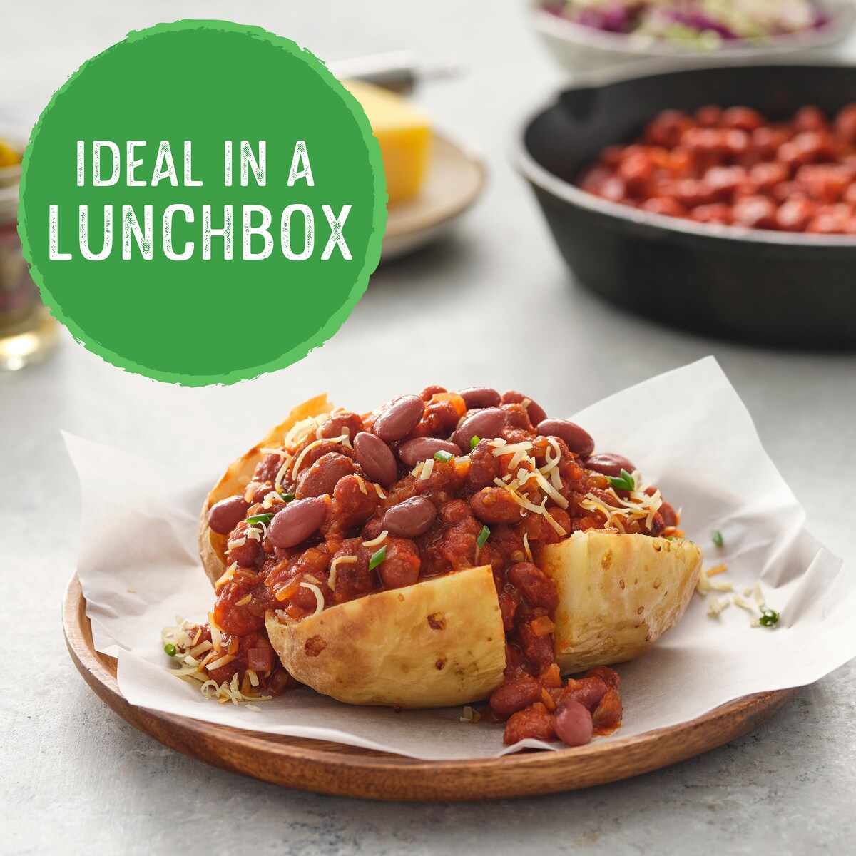 Edgell Snack Time Red Kidney Beans Salad Topper with Chilli 70g