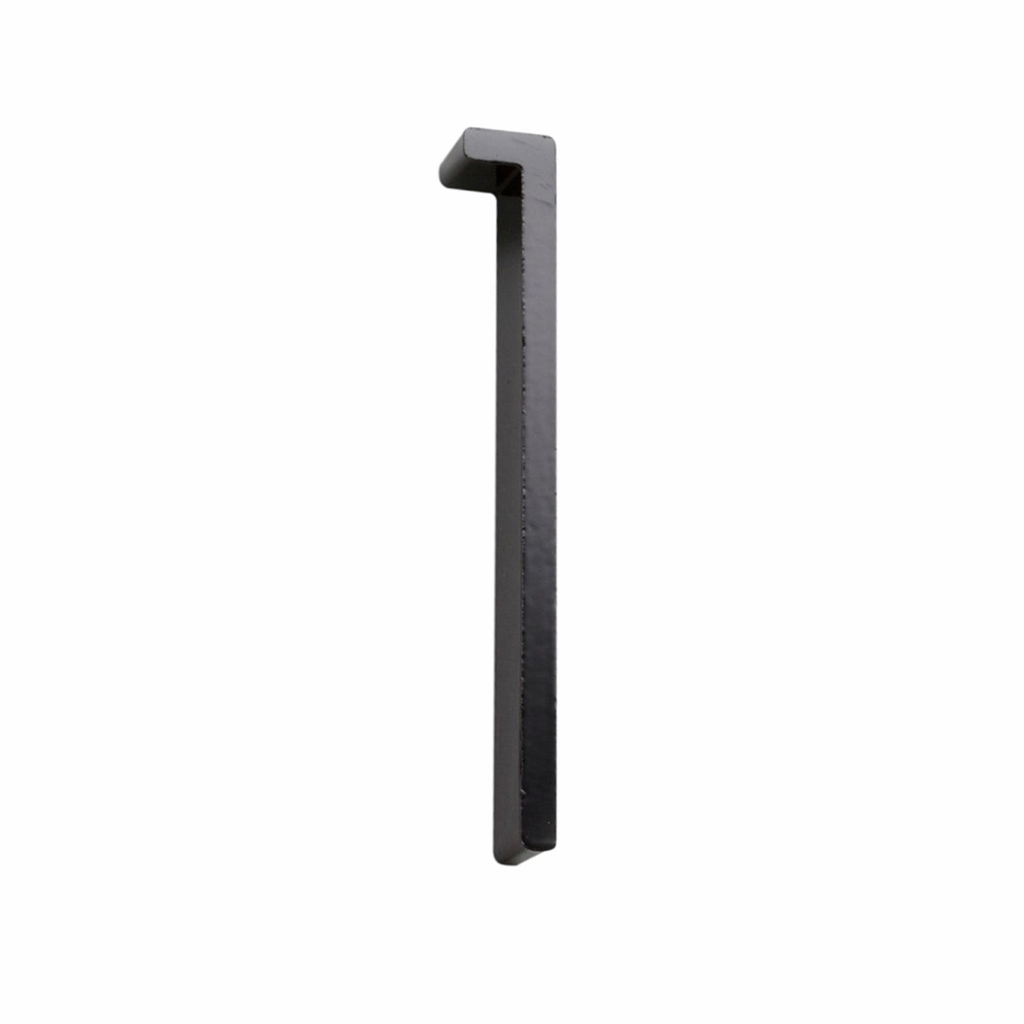 Sandleford Black Slimline House Number 1 - 120mm