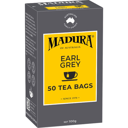 Madura Earl Grey Tea Bags 50 Pack