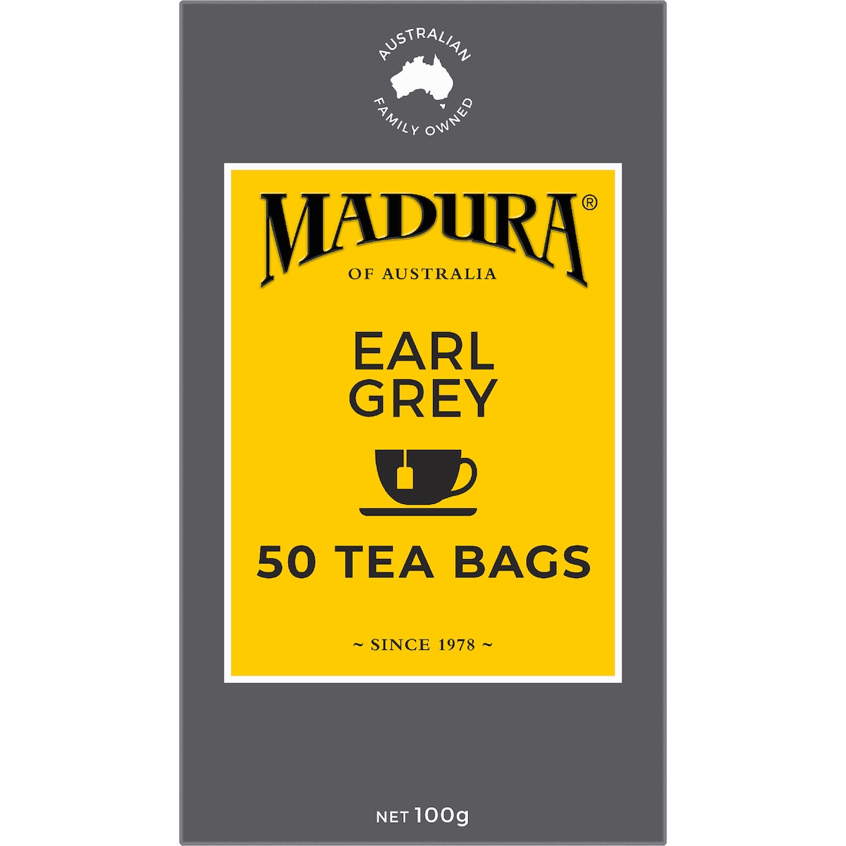 Madura Earl Grey Tea Bags 50 Pack