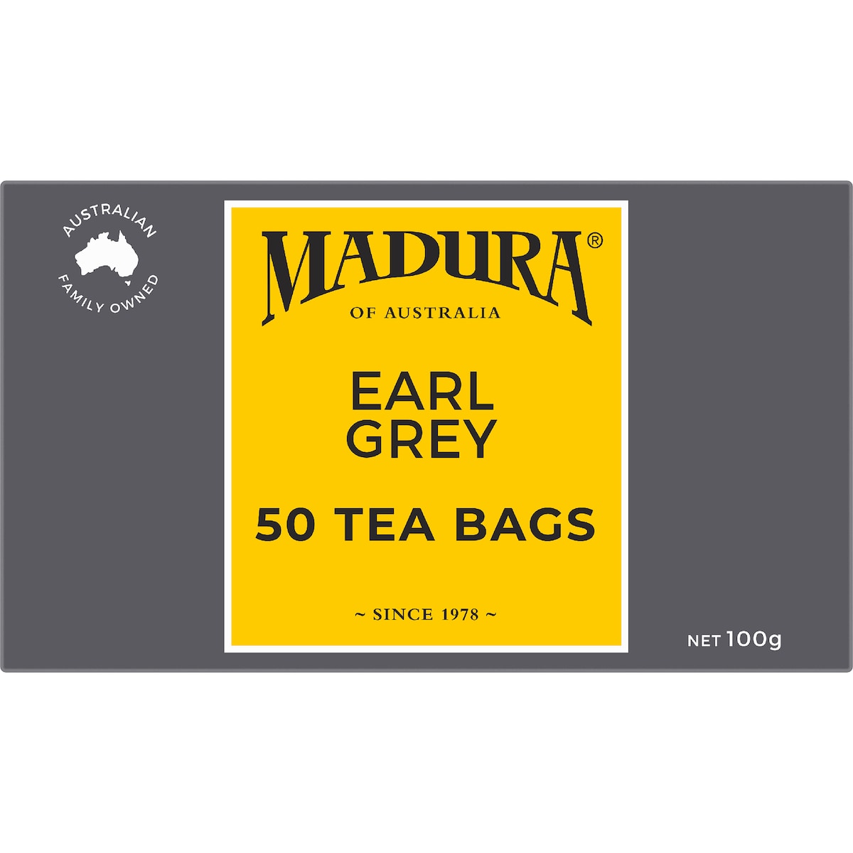 Madura Earl Grey Tea Bags 50 Pack