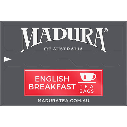 Madura English Breakfast Tea Bags 50 Pack