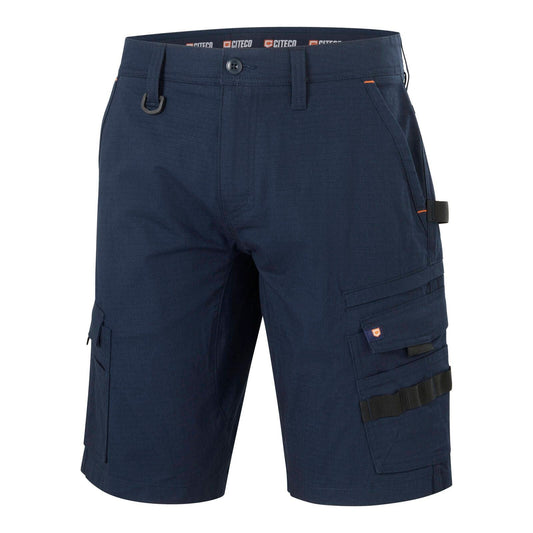 Citeco Size 92r Navy Mid Shorts Ripstop Cargo