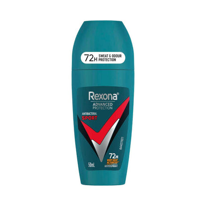Rexona Men Advanced Protection Antiperspirant Roll On Sport Antibacterial - 50mL