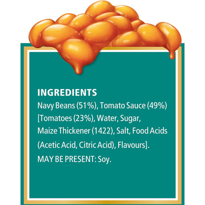 Heinz Baked Beans In Tomato Sauce Canned 555g