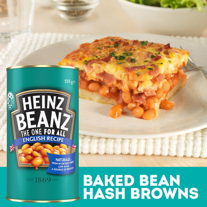 Heinz Beanz Canned Baked Breakfast Beans English Recipe 555g