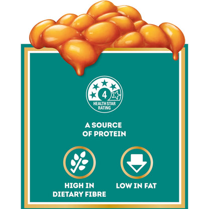 Heinz Beanz Canned Baked Breakfast Beans English Recipe 555g