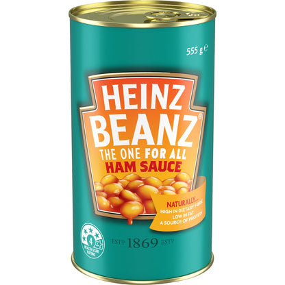 Heinz Beanz Baked Beans In Ham Sauce 555g