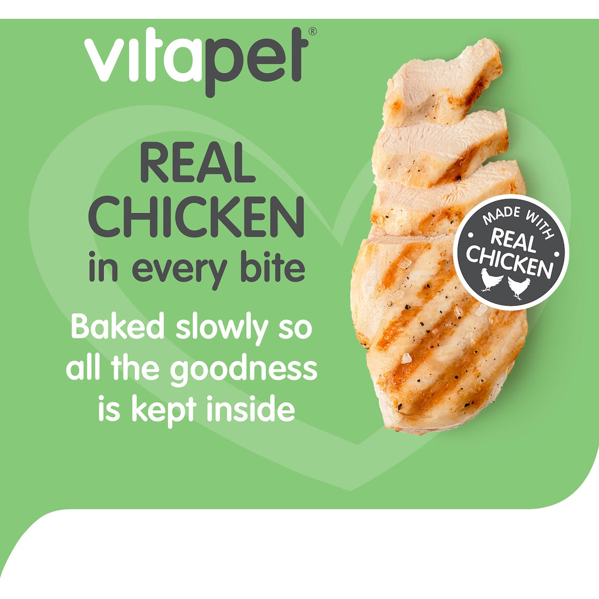 Vita Pet Chicken Muesli Bars Dog Treats 100g