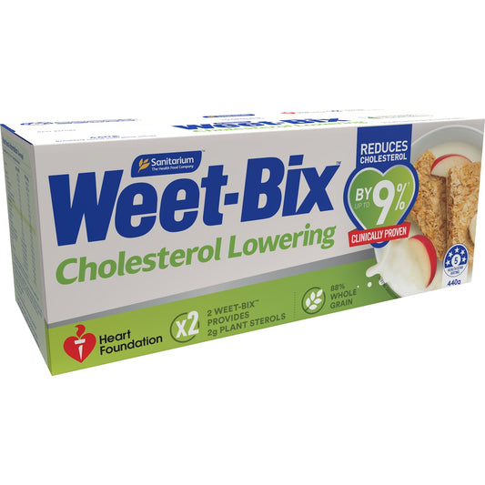Sanitarium Weet - Bix Weet-bix Cholesterol Lowering Breakfast Cereal 440g