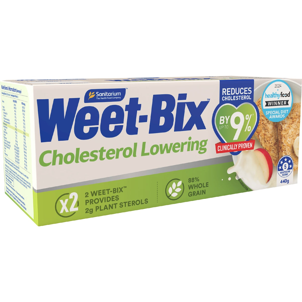 Weet-bix Cholesterol Lowering Breakfast Cereal 440g