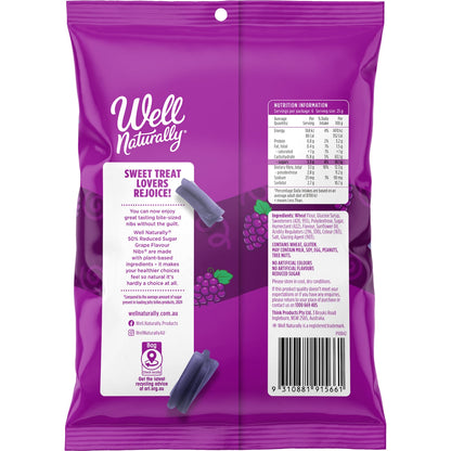 Well Naturally Nibs Grape Flavour 150g