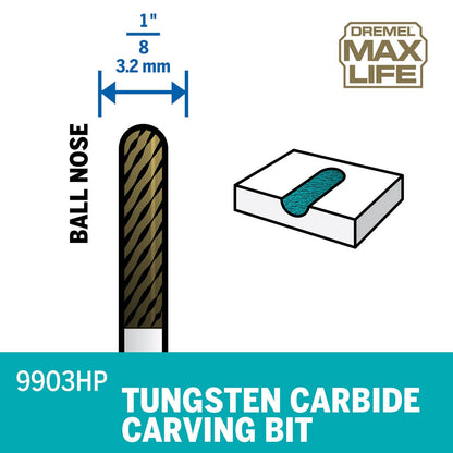 Dremel Max Tungsten Carbide Cutter - 2mm