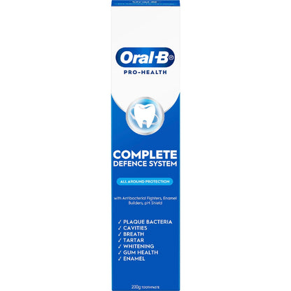 Oral-b Pro Health Complete Defense All Round Clean Toothpaste 200g