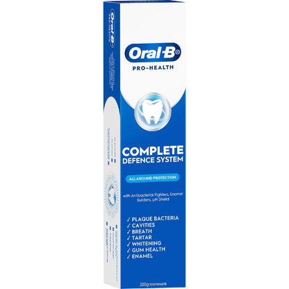 Oral-b Pro Health Complete Defense All Round Clean Toothpaste 200g