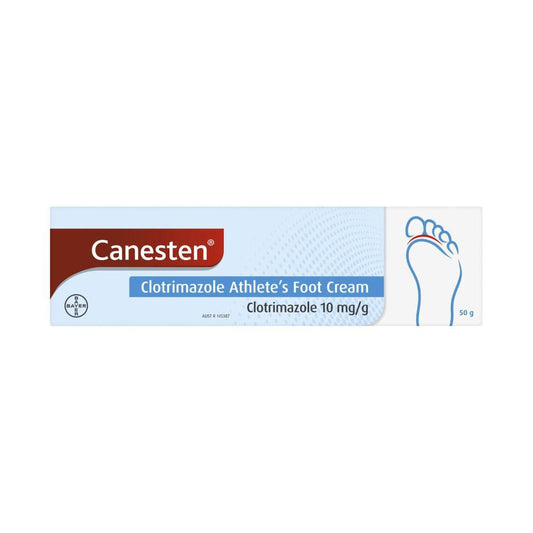 Canesten Anti-fungal Athlete's Foot Tinea Pedis Cream - 50g