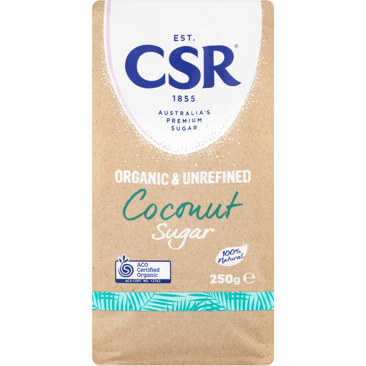 Csr Organic & Unrefined Coconut Sugar 250g