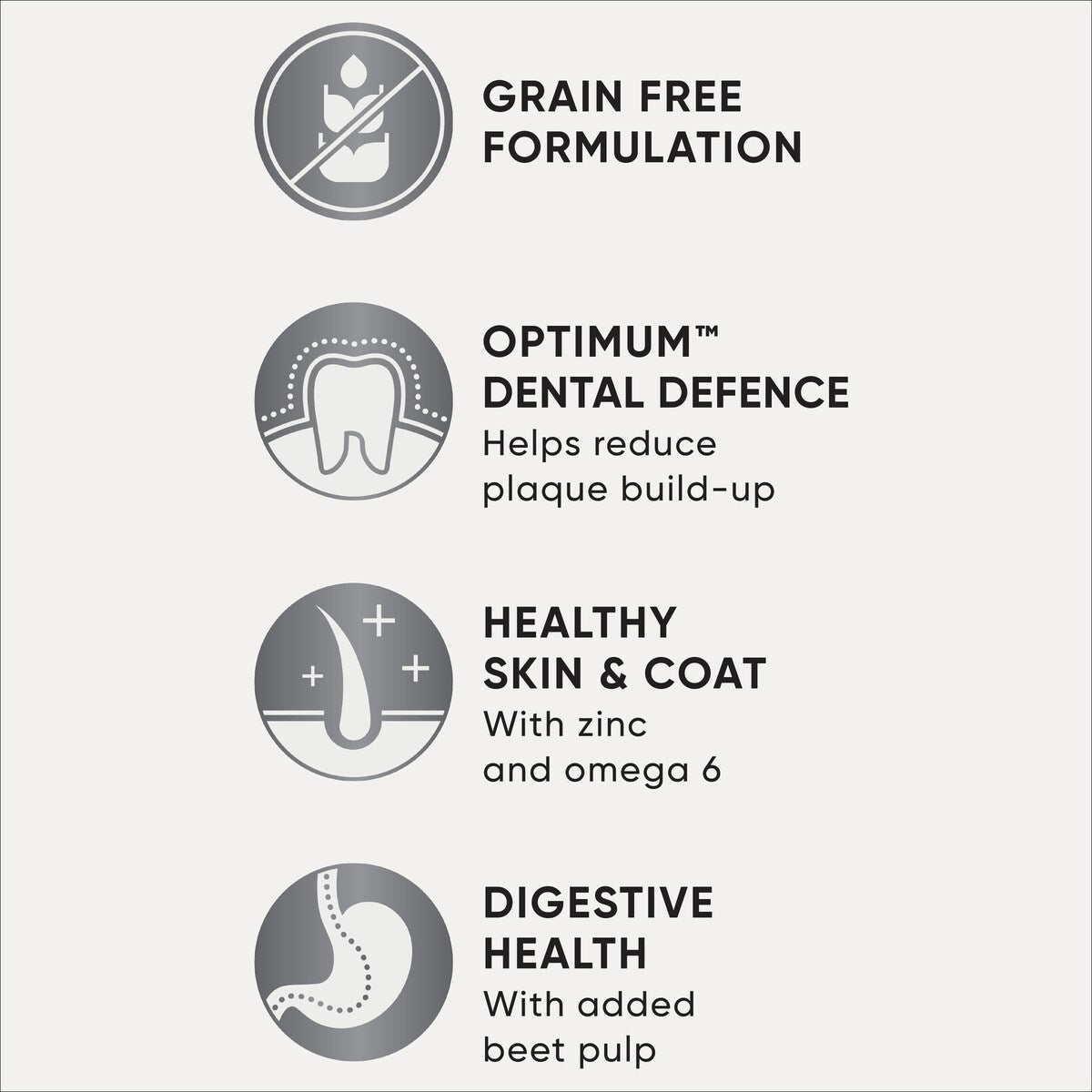 Optimum Grain Free With Chicken & Vegetables Dry Dog Food 2.5kg