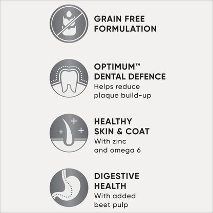 Optimum Grain Free With Chicken & Vegetables Dry Dog Food 2.5kg