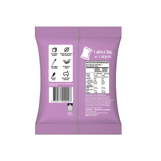 Funday No Sugar Fruity Snakes - 50g