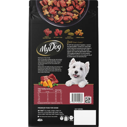 My Dog Gourmet Beef With Roast Vegetables Flavours Dry Food 1.5kg