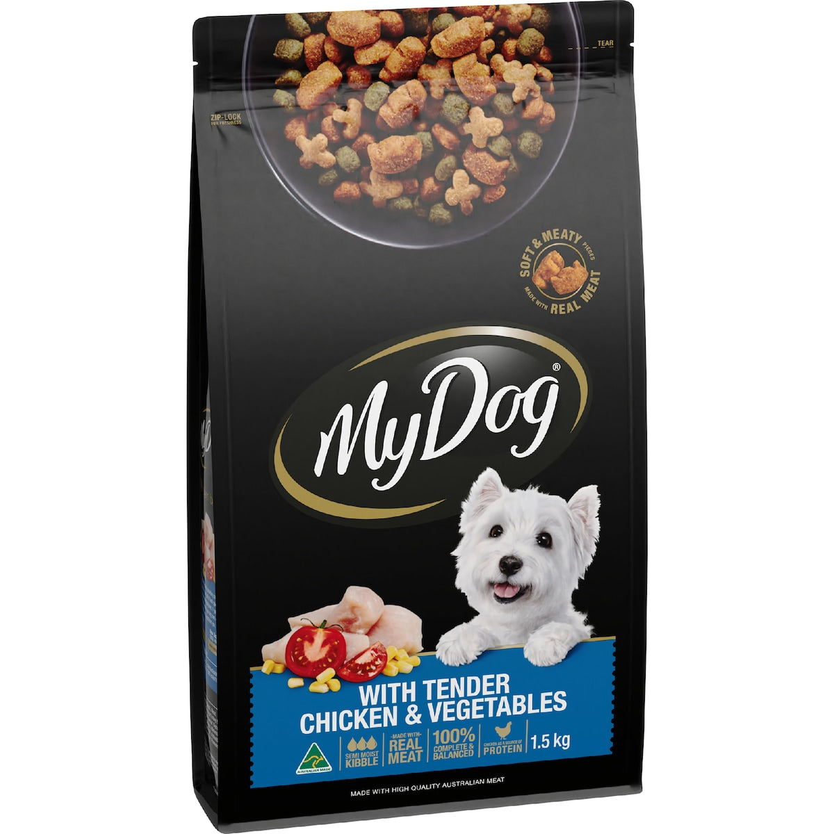 My Dog Adult Tender Chicken & Vegetables Dry Dog Food 1.5kg