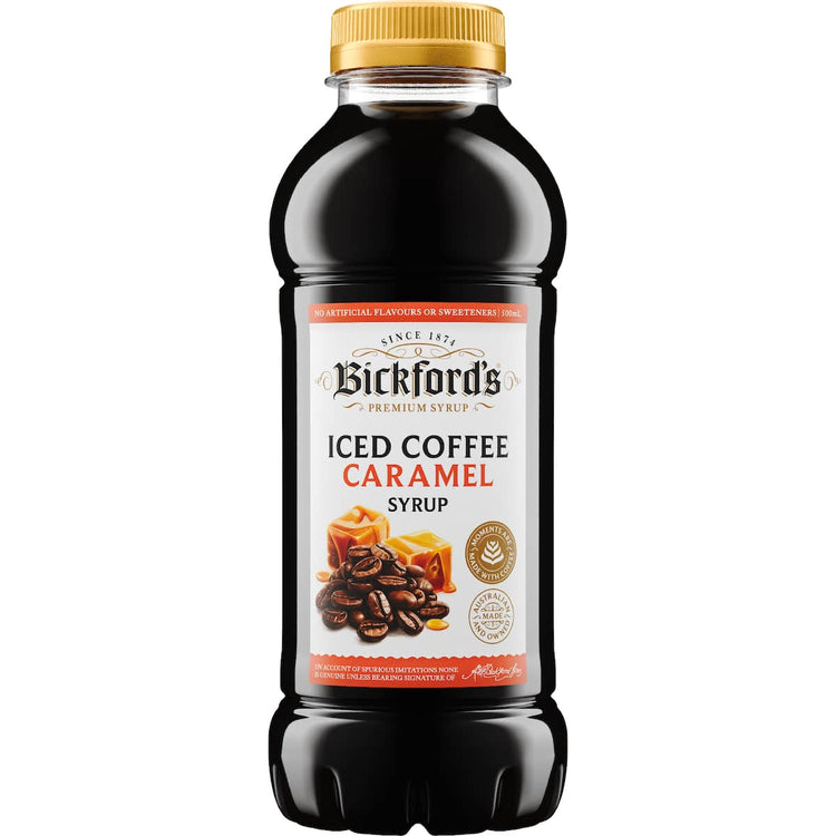 Bickford's Iced Caramel Coffee Syrup 500ml