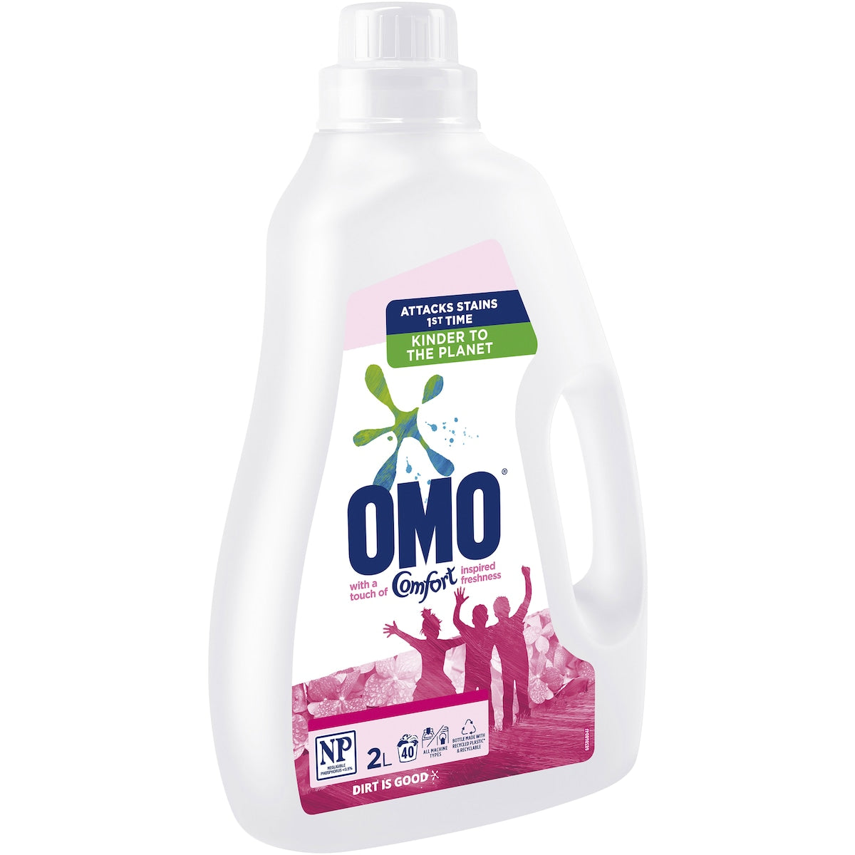 Omo Touch Of Comfort Laundry Liquid Detergent 2l