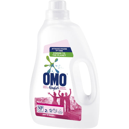 Omo Touch Of Comfort Laundry Liquid Detergent 2l