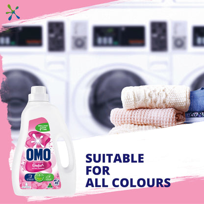 Omo Touch Of Comfort Laundry Liquid Detergent 2l