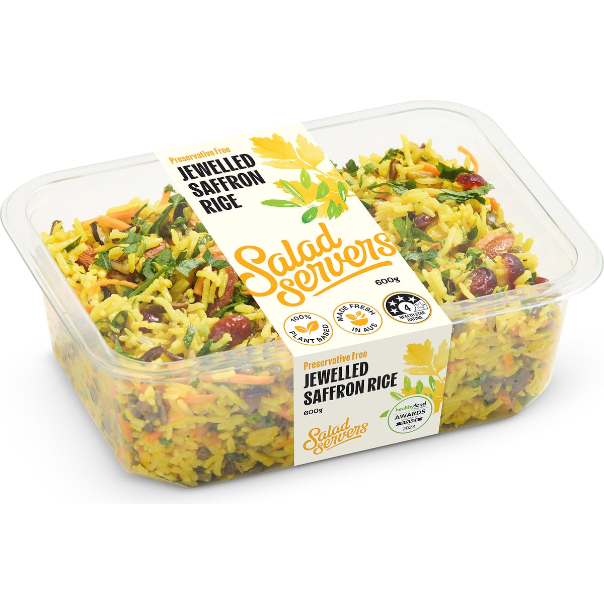Salad Servers Jewelled Saffron Rice 600g