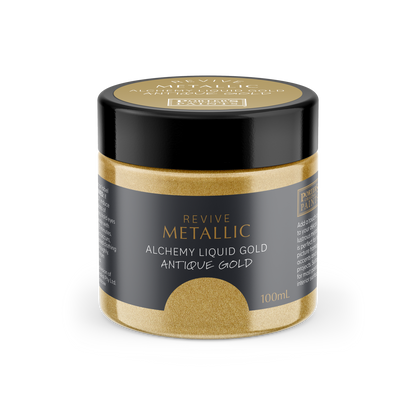 Porters Metallic Furniture Paint - 100ml - Antique Gold