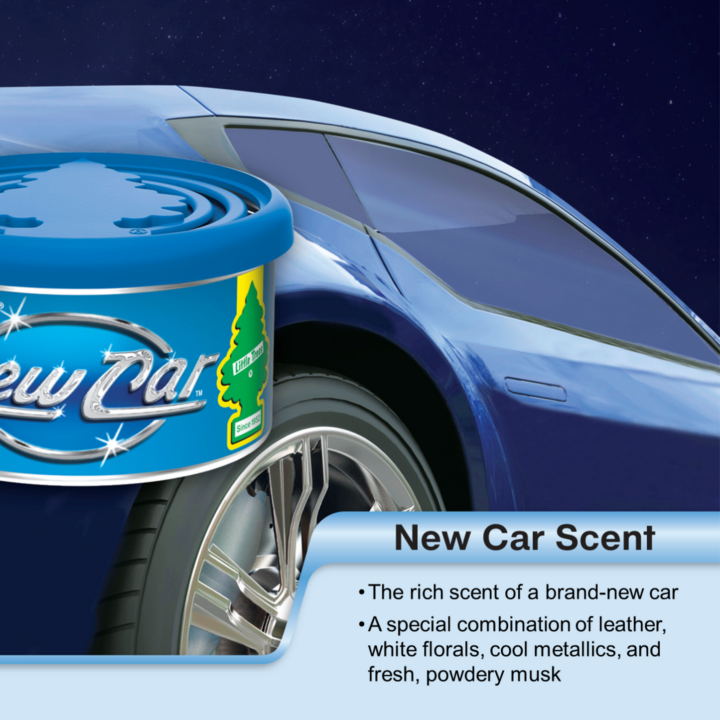 Little Trees New Car Fiber Can Air Freshener - 30g