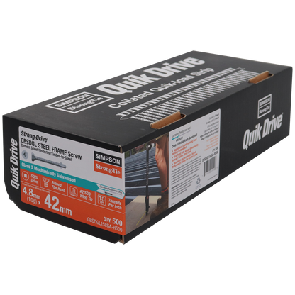 Simpson Strong Tie Collated Quik Drive Screw - 10 x 42mm - 500 Pack