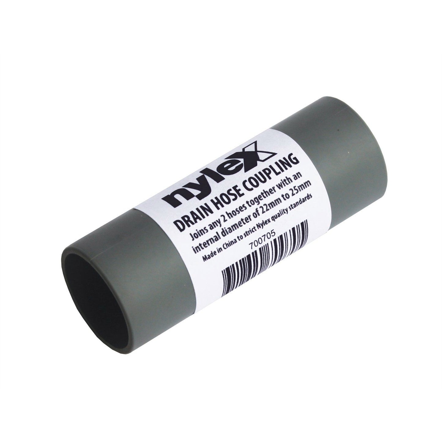 Nylex Grey Water Joining Cuff - 22-25mm