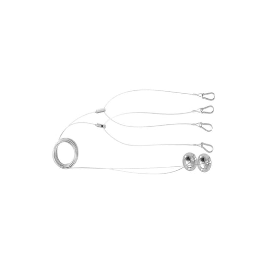 Ledvance Wire Suspension Kit - 1200mm x 300mm - Steel
