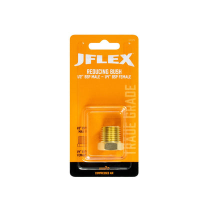 Jflex BSP Male x 1/4" BSP Female Reducing Bush - 1/2"