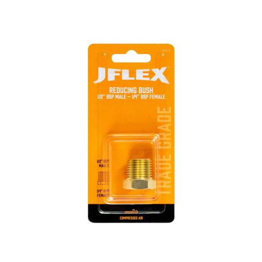 Jflex BSP Male x 1/4" BSP Female Reducing Bush - 1/2"