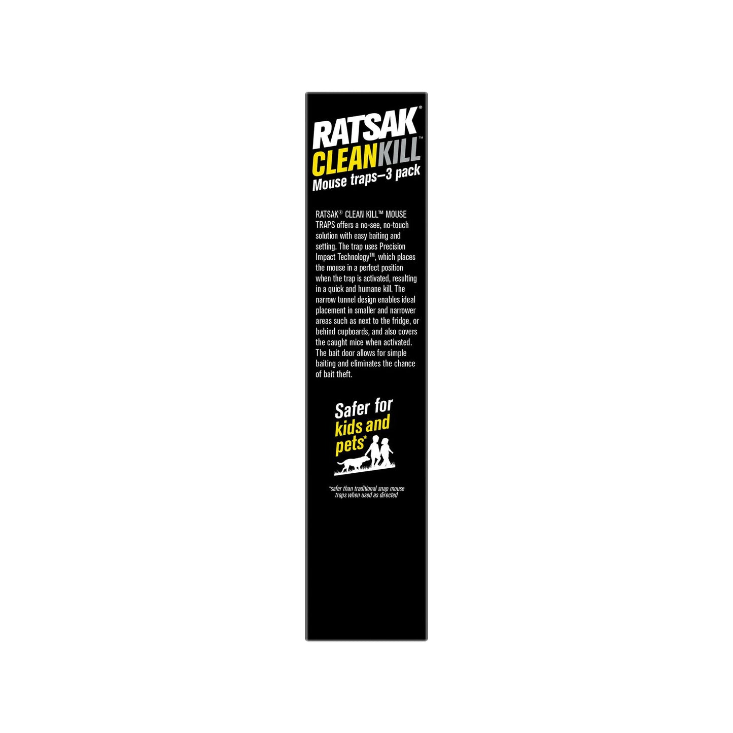 Ratsak Clean Kill Mouse Trap - 3 Pack
