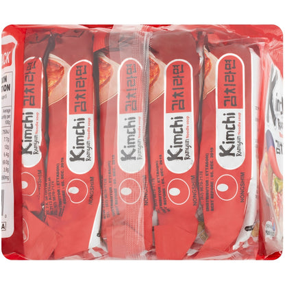 Nong Shim Kim Chi Noodles 5 Pack