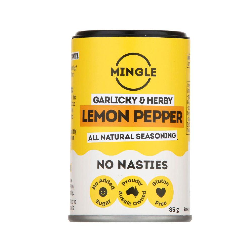 Mingle Citrus Lemon Pepper Seasoning - 35g