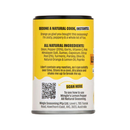 Mingle Citrus Lemon Pepper Seasoning - 35g