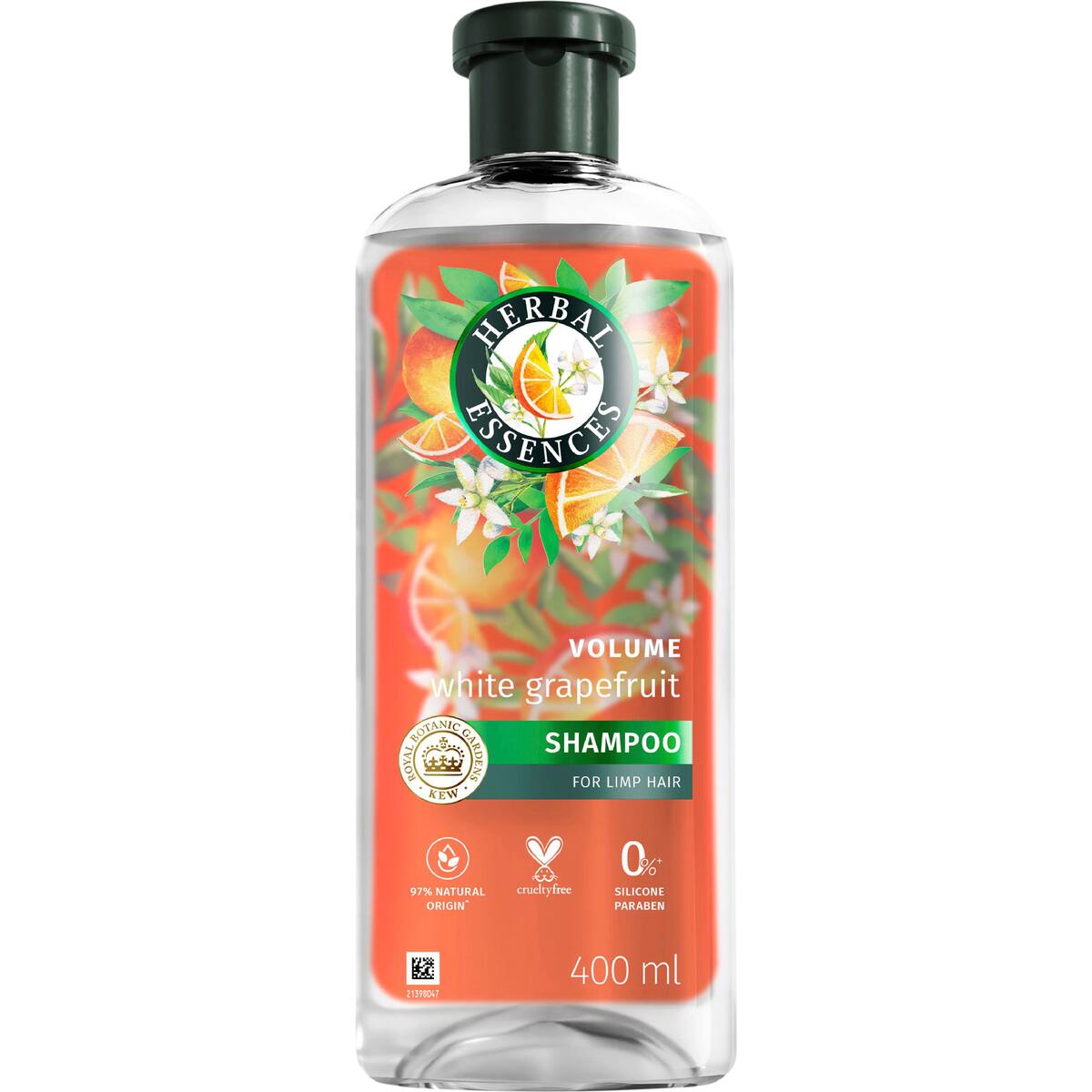 Herbal Essences Bio:renew White Grapefruit & Mint Volumising Shampoo 400ml