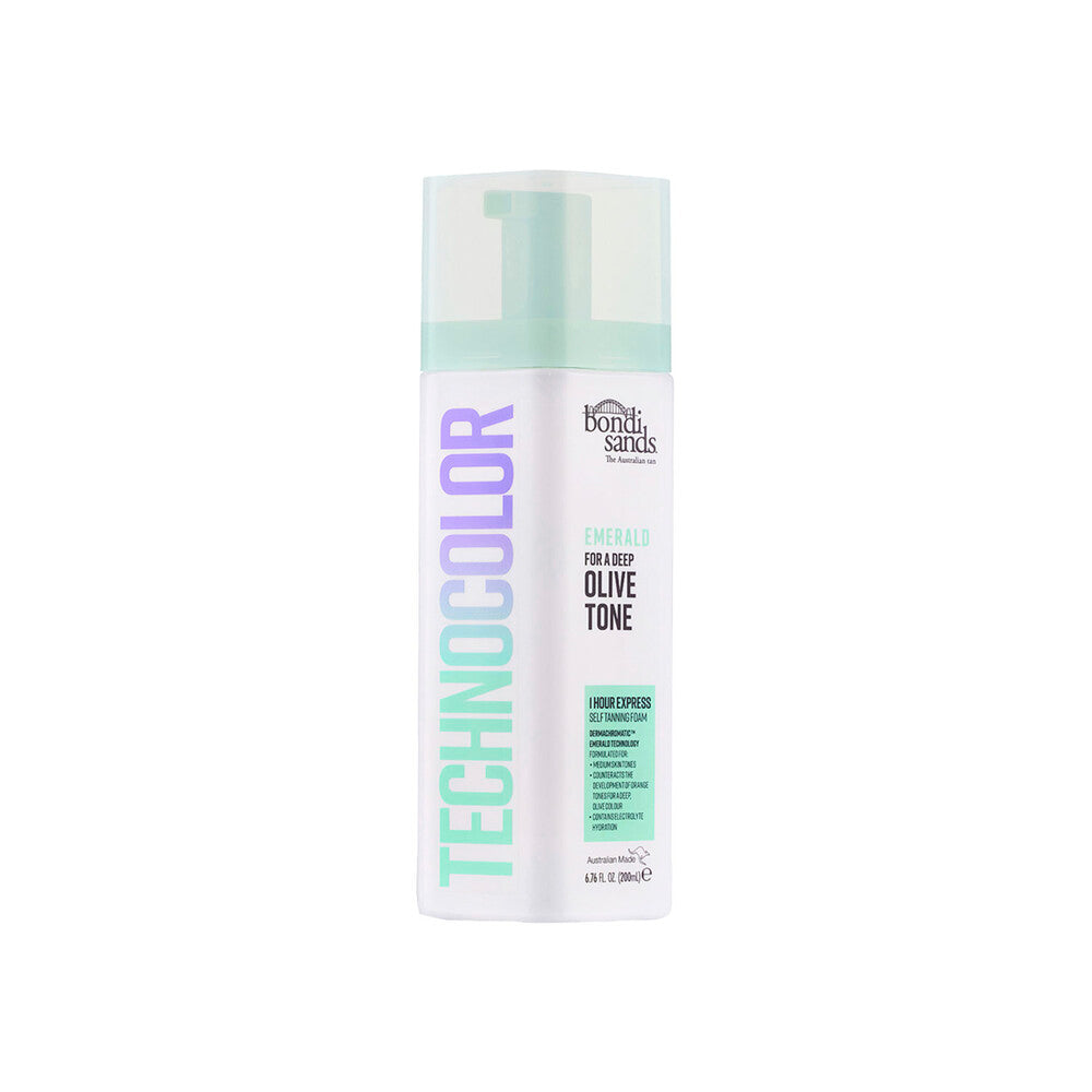 Bondi Sands Technocolor 1 Hour Express Self Tanning Foam Emerald - 200mL