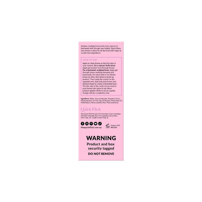 Quick Flick Brow Lamination Gel Styling Kit - 8ML